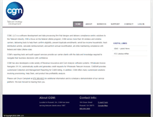Tablet Screenshot of cgmllc.net